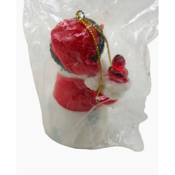 Kurt S Adler Snowman Ornaments Santas World Set of 2 Christmas Tree Holiday NIP - Picture 7 of 10